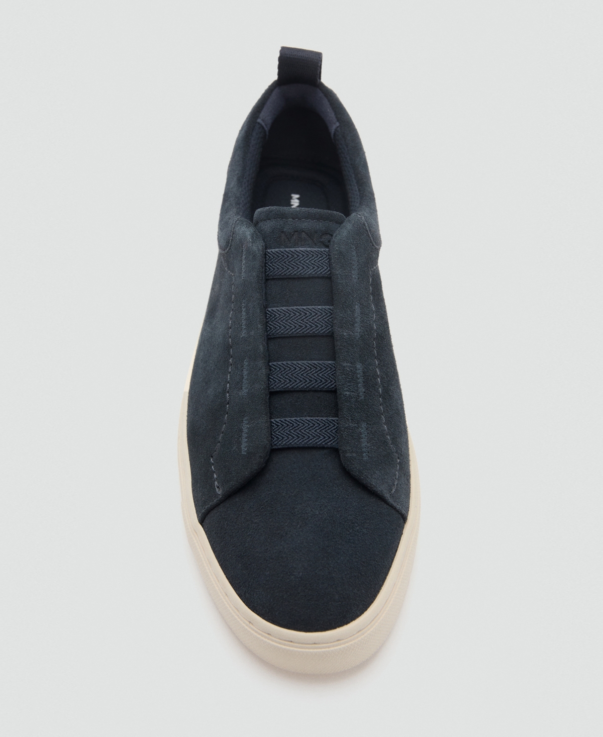 Mango Men's Vibram Sole Suede Leather Sneakers