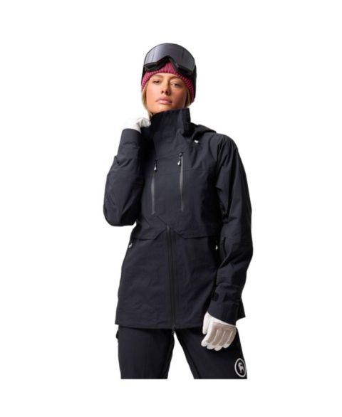Женская куртка Backcountry Cottonwoods Xpore Jacket Non-Insulated Ski and Snowboard, цвет: Чёрный