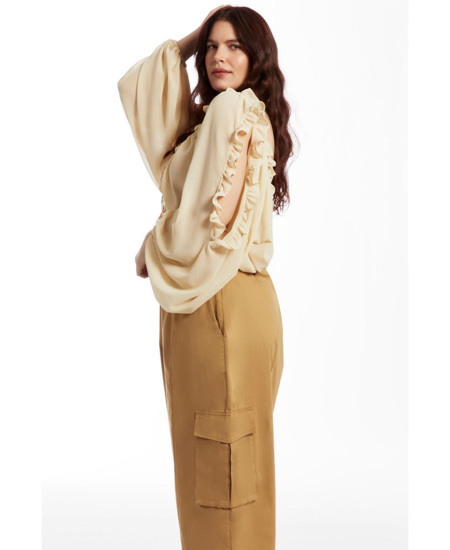 Women's Barrel Leg Cargo Pant