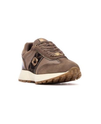 Women's Suede Lace-Up Sneakers Carmela Collection