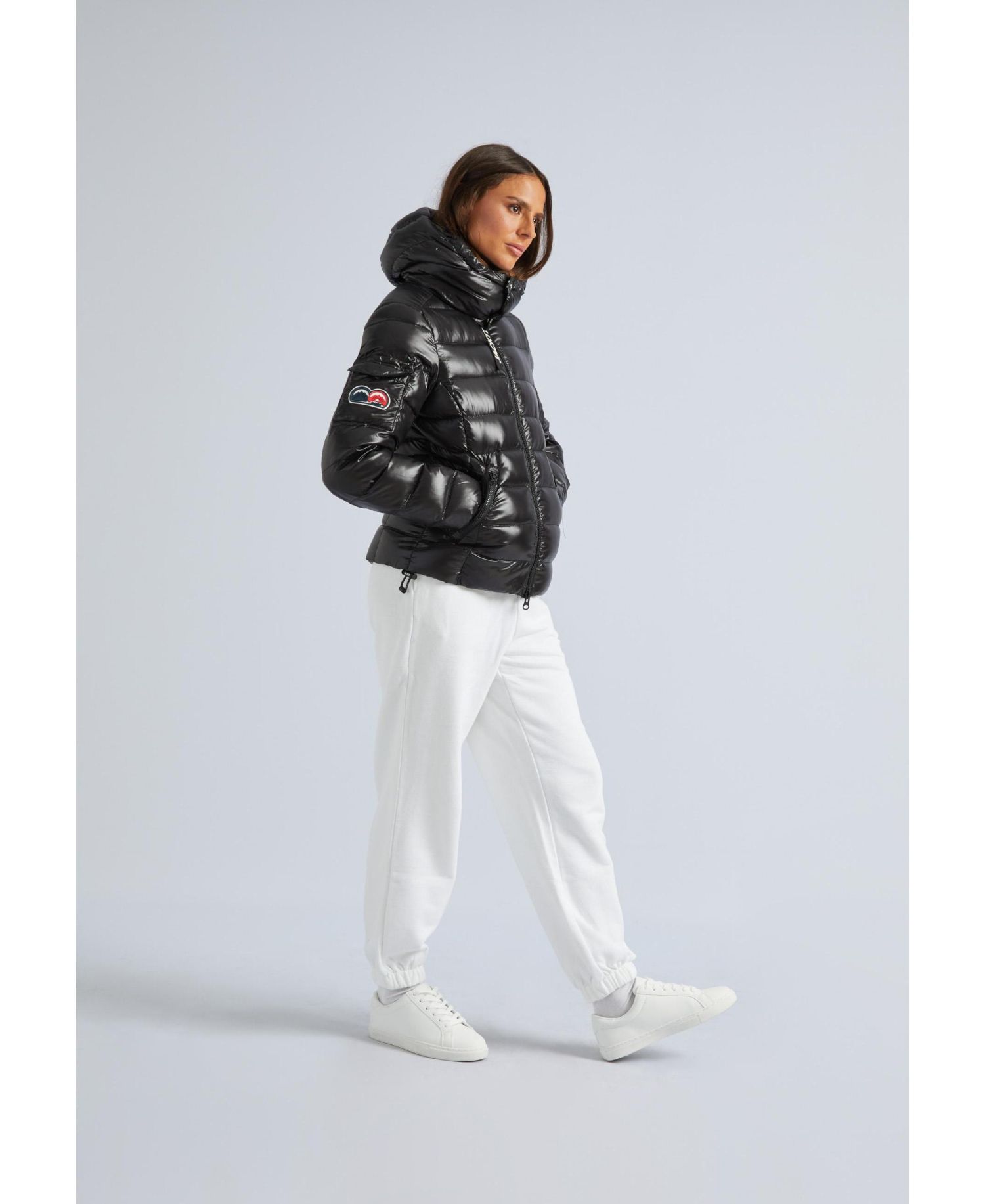 Women's Quilted Hooded Puffer Jacket