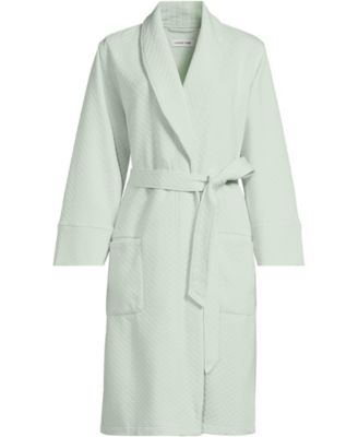 Women's Quilted Knee Length Robe