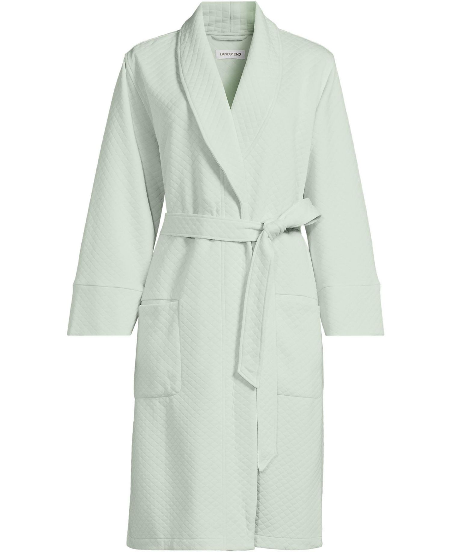 Women's Quilted Knee Length Robe