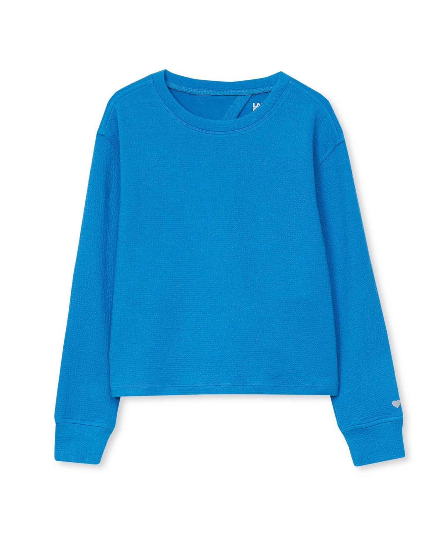 Girls Long Sleeve Twist Back Active Top