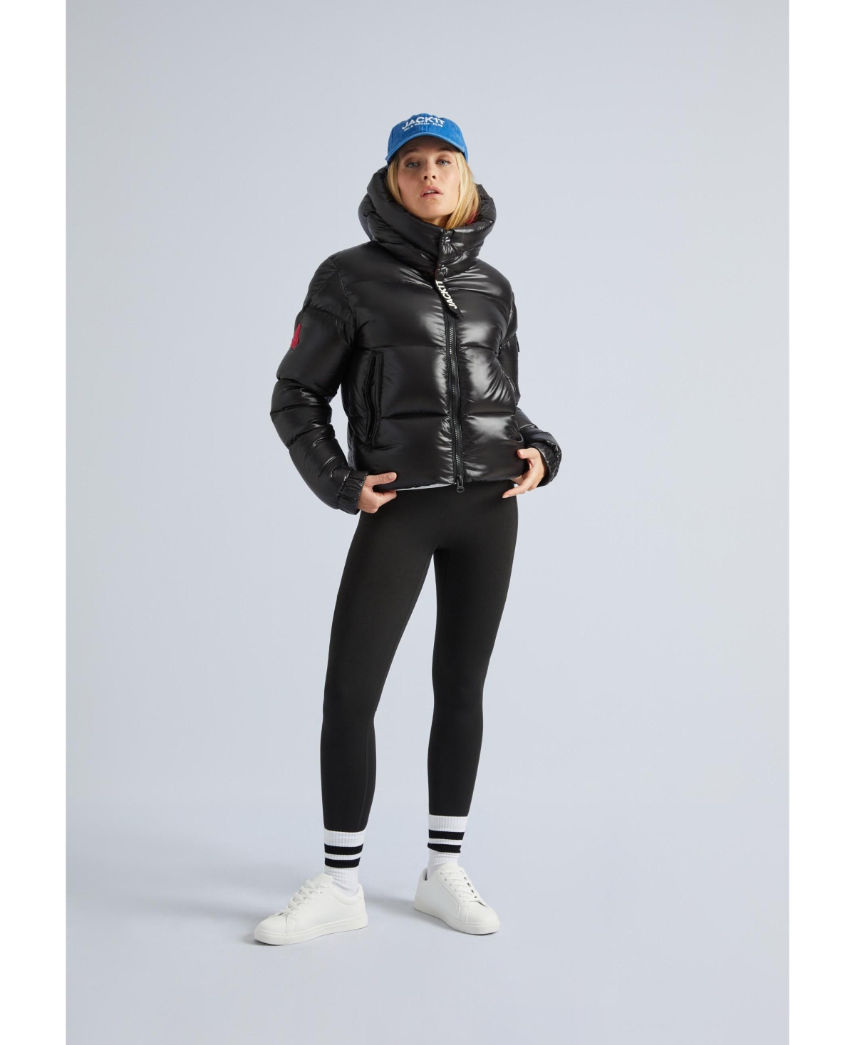 JACK1T Women's High Collar Puffer Jacket