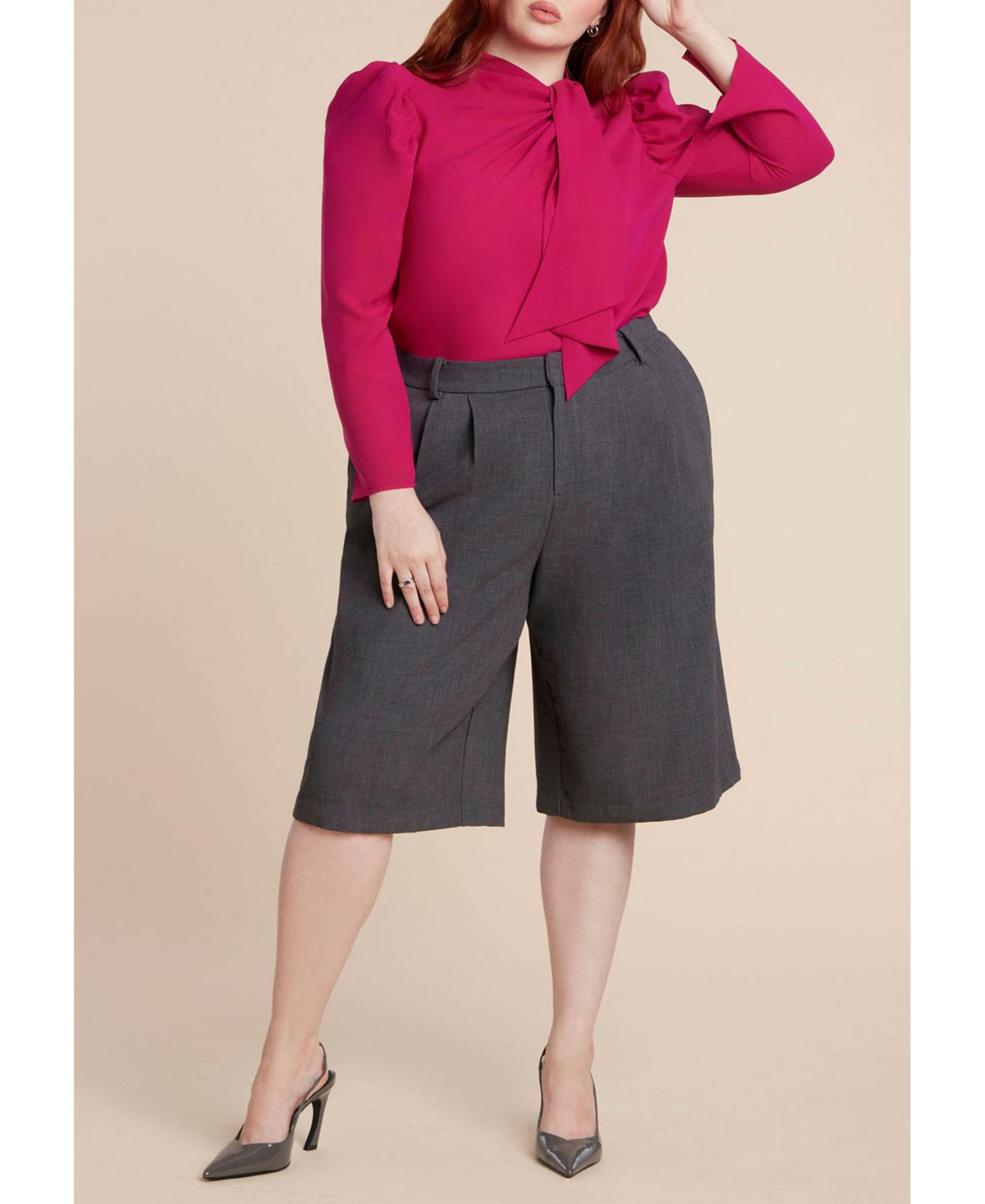 Women's Drape Front Blouse