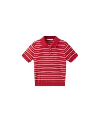 Women's Knitted Polo-Neck Sweater