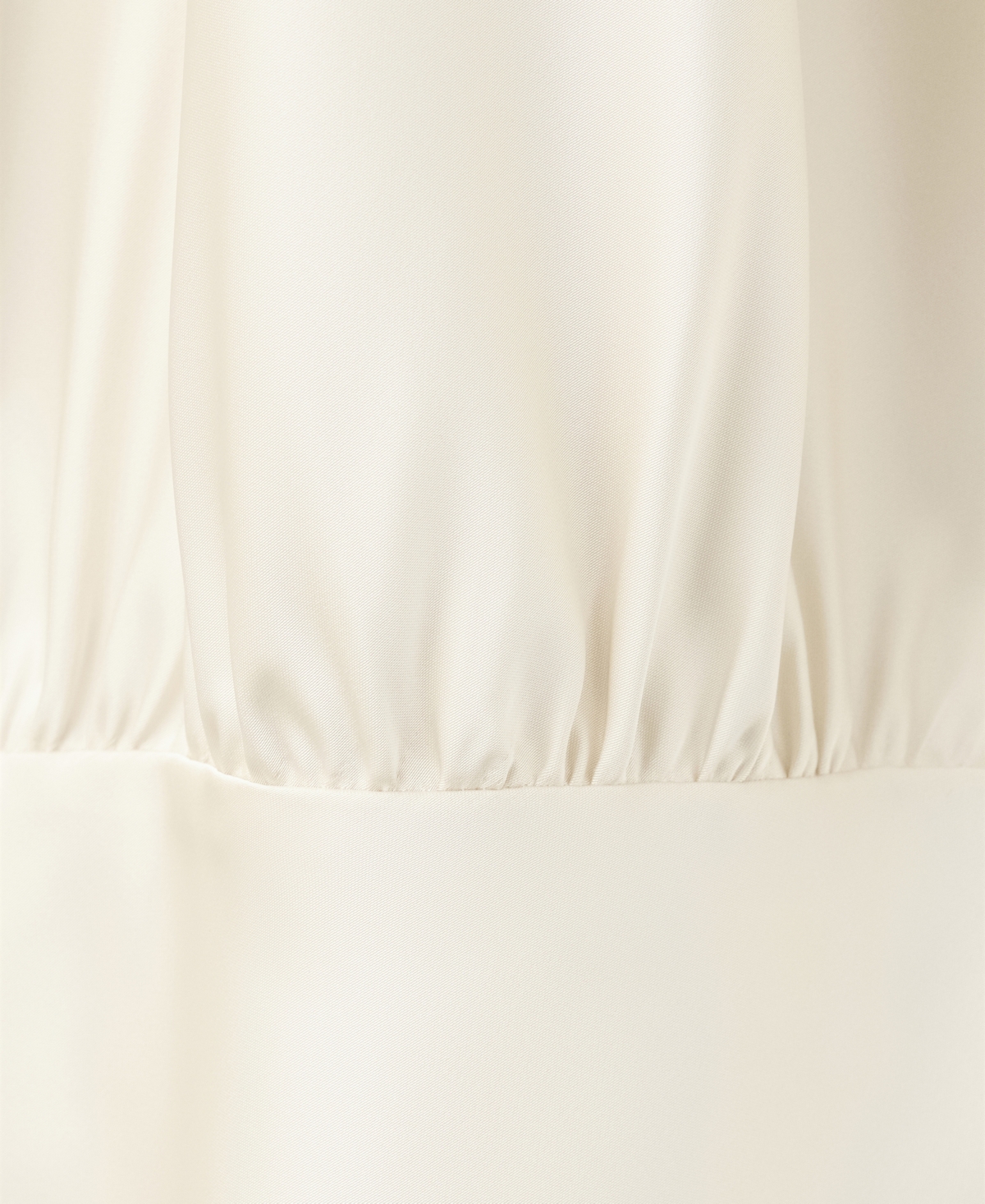 Mango Women's Bow Satin Dress
