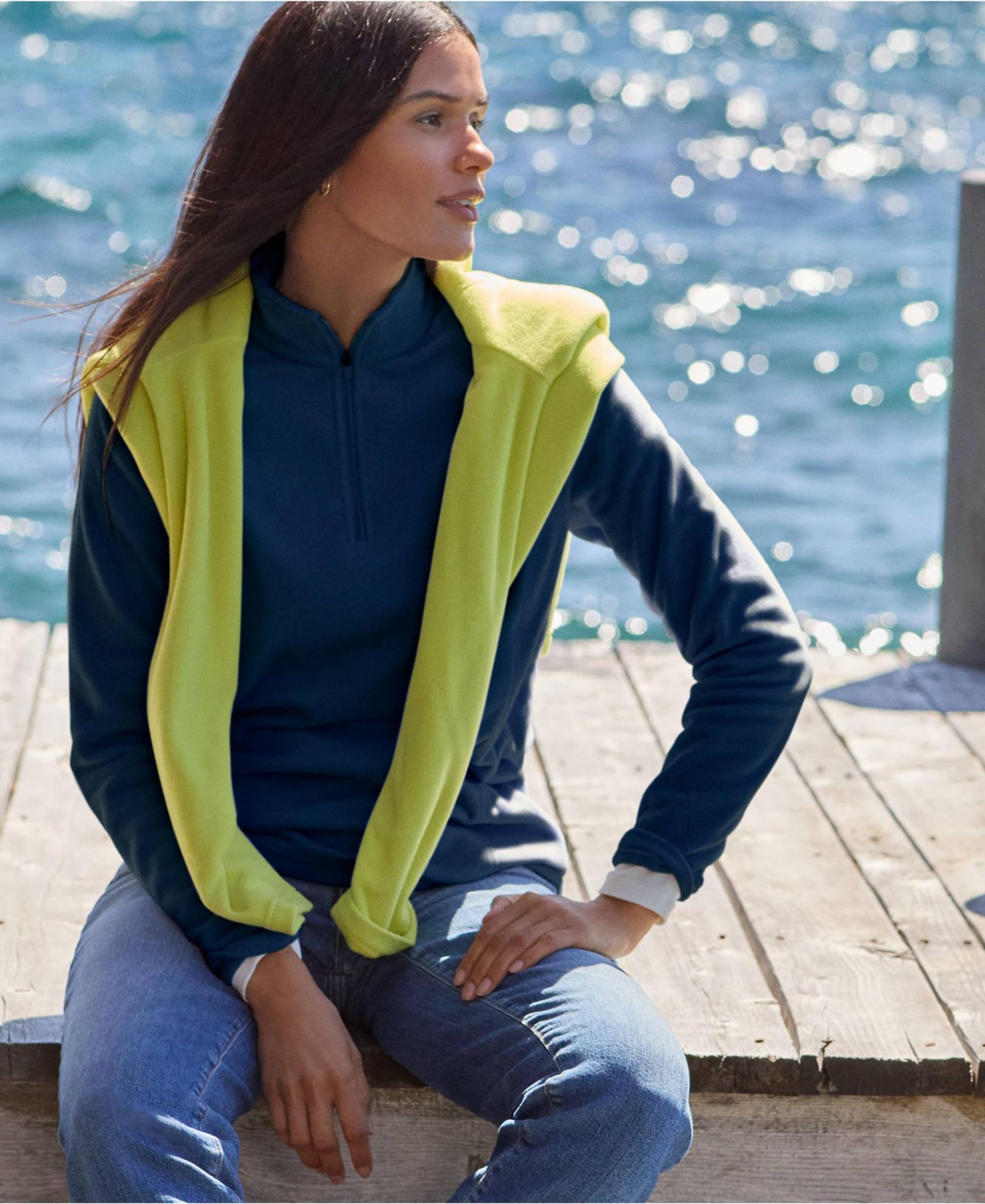 Women's Fleece Quarter Zip Pullover
