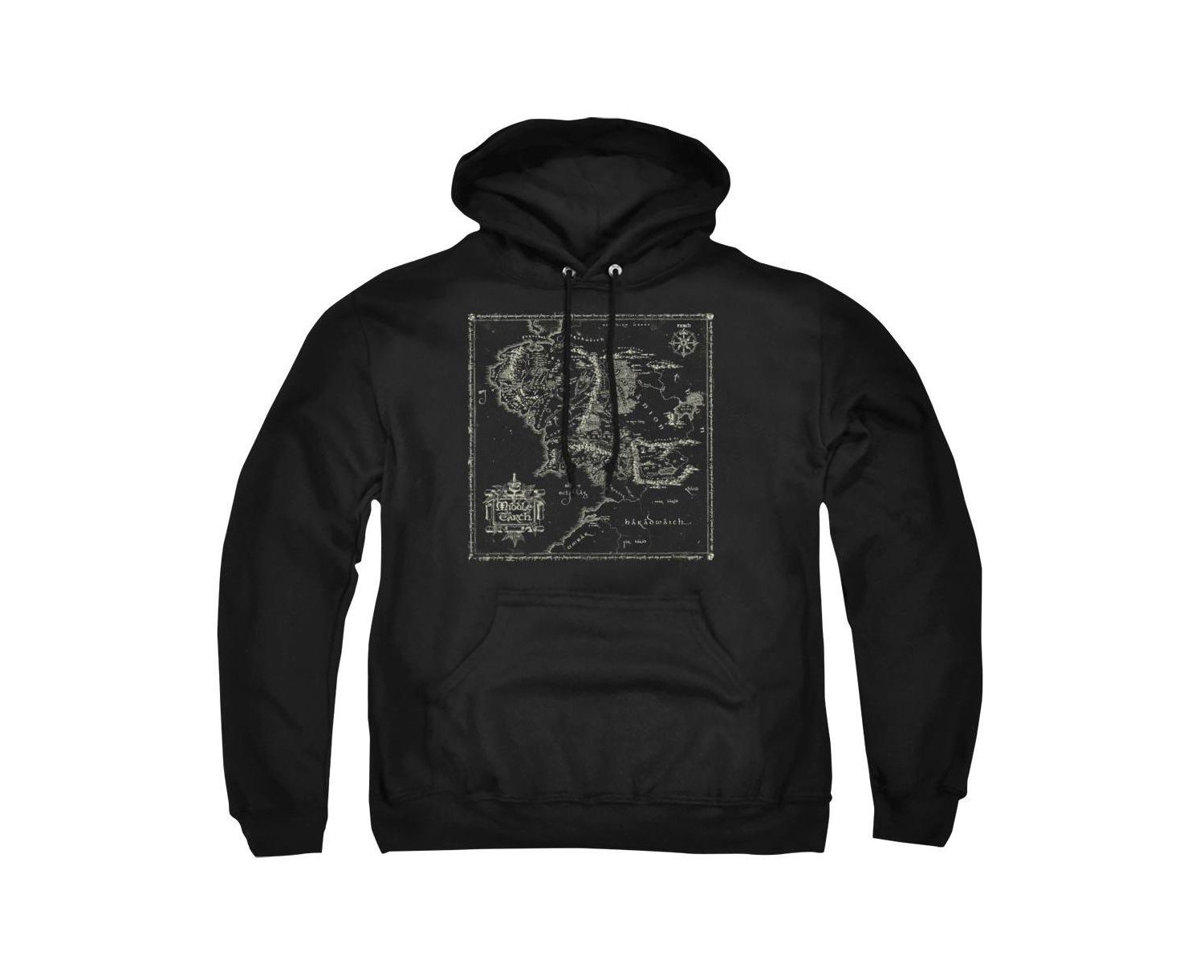 Men's Map Of Me Graphic Classic-Fit Pull-Over Hoodie