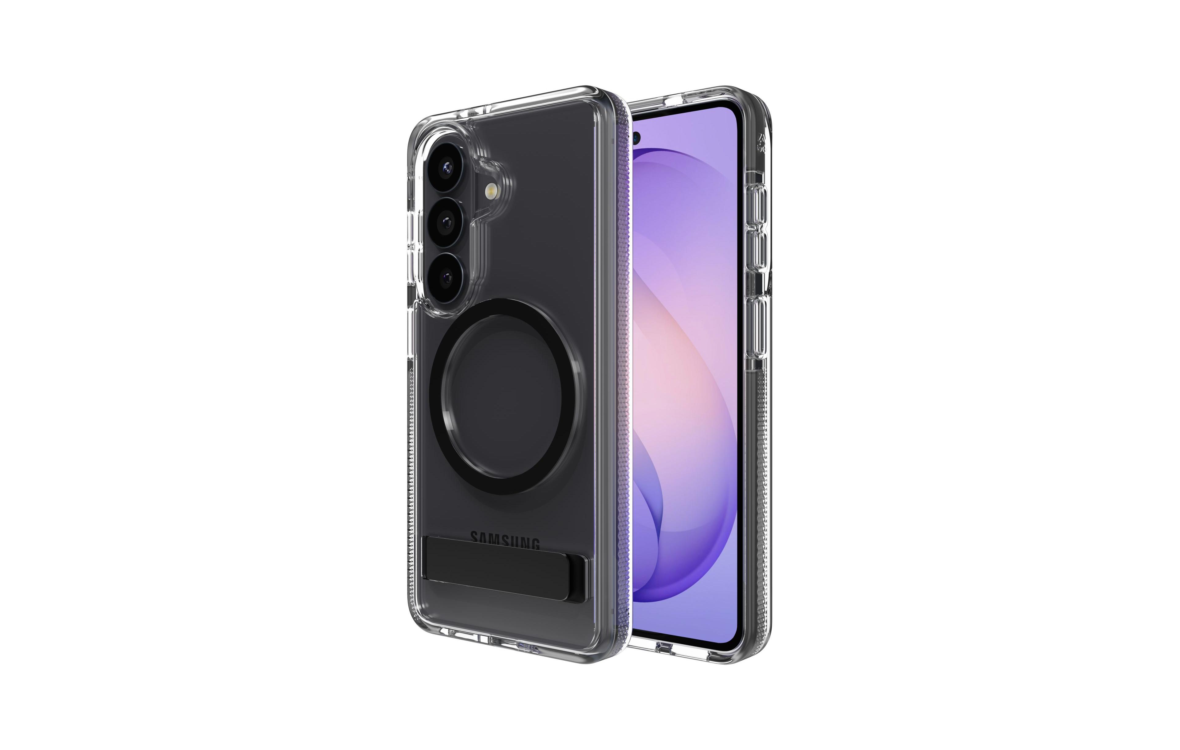 Zagg Santa Cruz Snap Transparent Integrated-Kickstand Case for Samsung Galaxy S26
