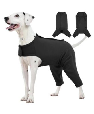 Rear Leg Recovery Onesie Surgical Suit for Dogs, Post-Surgery Wound Protection and Licking Prevention