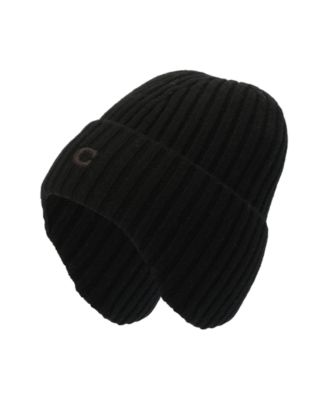 Cashmere Ribbed Beanie