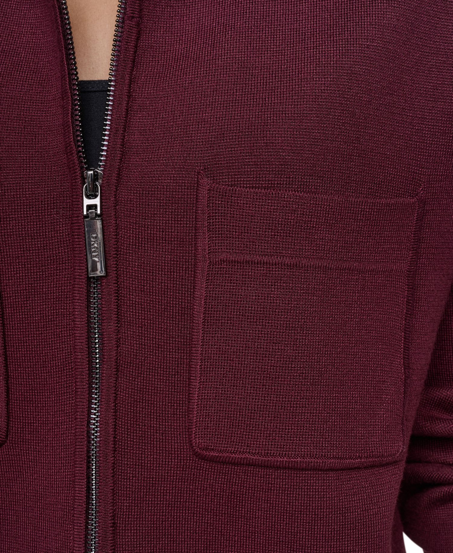 Women's Zip-Up Collared Sweater Jacket