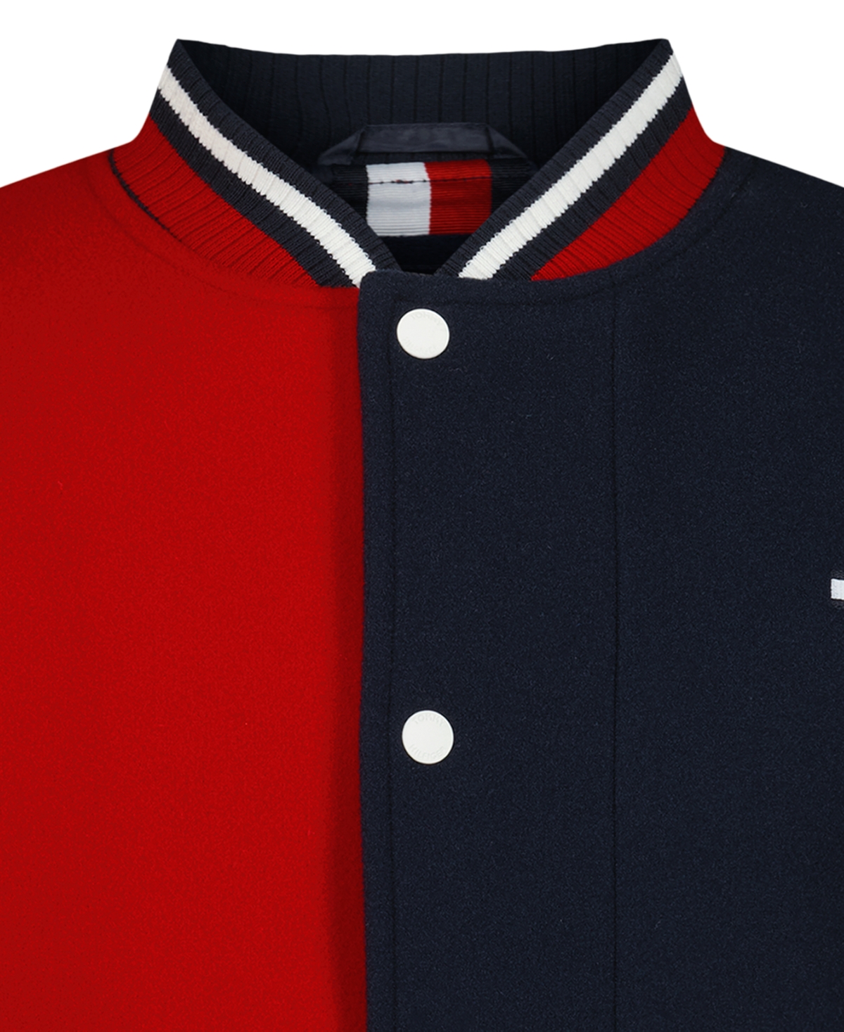 Tommy Hilfiger Boys' and Girls' Striped-Ribbed Colorblock Bomber Jacket, Created for Macy's