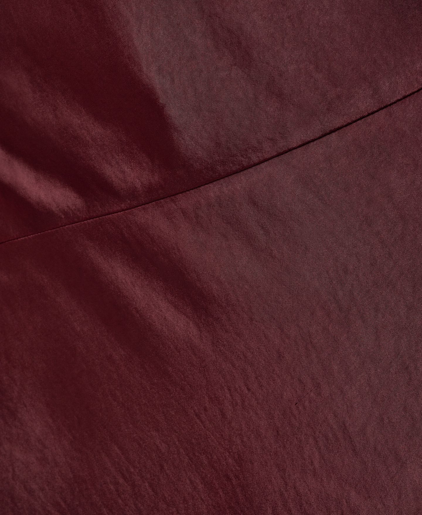 Женское платье Donna Karan New York Satin Cowl Neck A-Line, цвет: Чёрный вишнёвый — фото 8