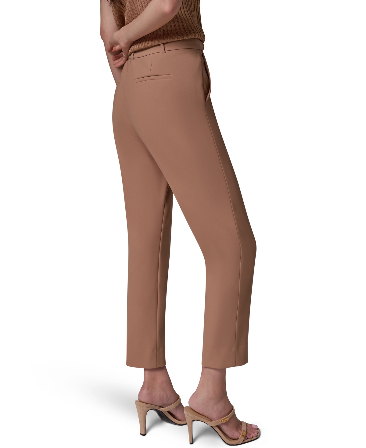 Donna Karan New York Women's Straight-Leg Flat-Front Pants