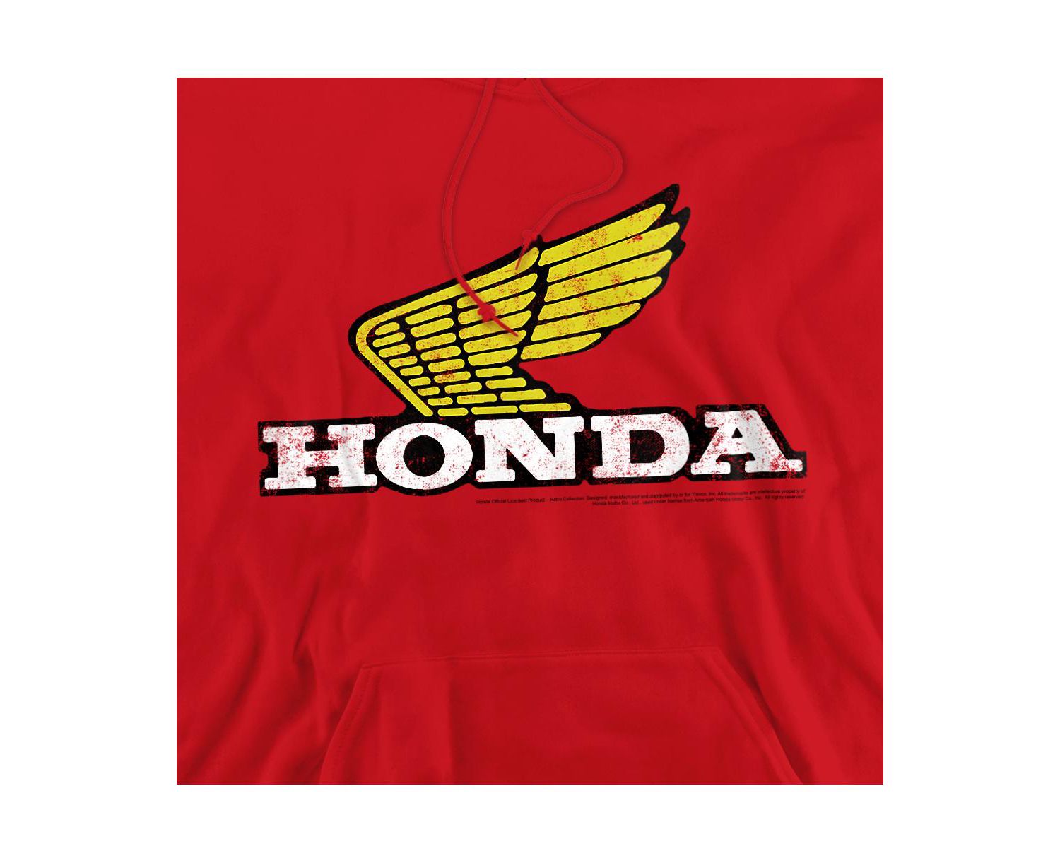 Men's Big & Tall Graphic Wing Logo Pullover Hoodie