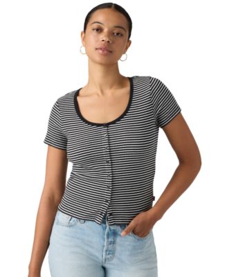 Women's Austen Button-Up Short-Sleeve Top