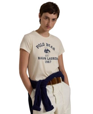 Women's Polo Bear Cotton Jersey Tee