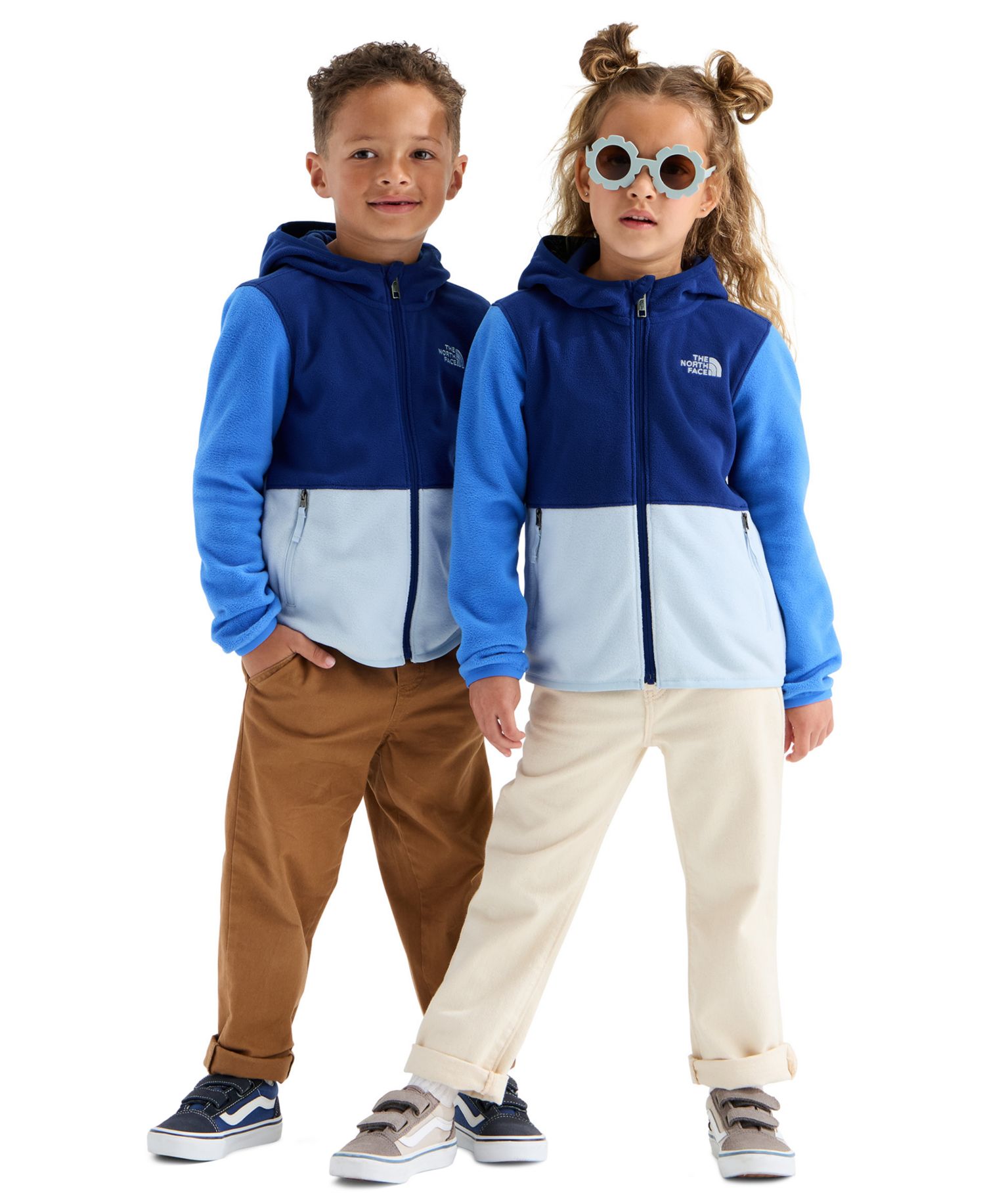 Boys' and Girls' 2T-7 Glacier Full-Zip Fleece Hoodie
