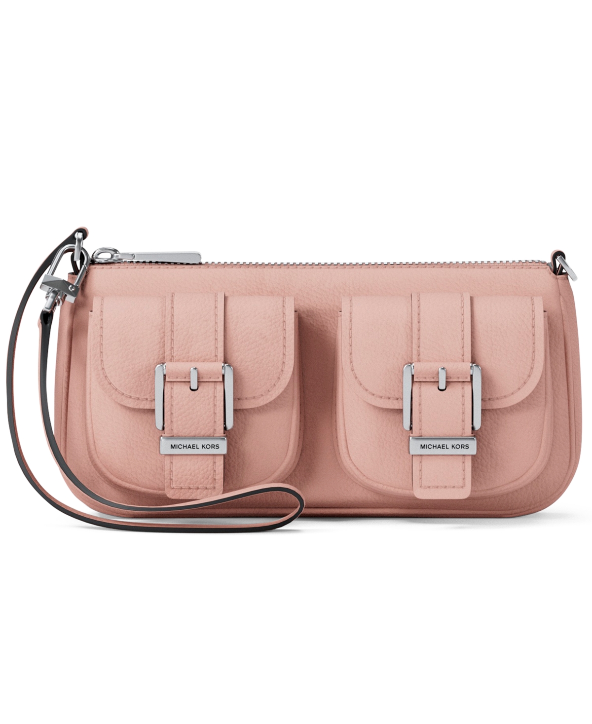Michael Michael Kors Zoe Small Convertible Pouchette Handbag - Smokey Rose