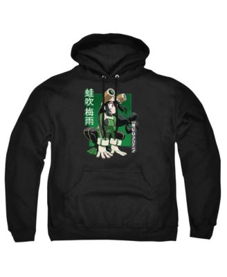 Men's Tsuyu Asui Heroic Pose Graphic Pull-Over Hoodie