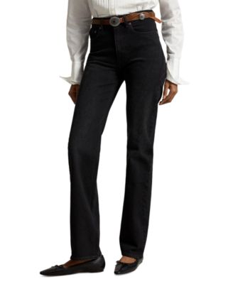 Women's Relaxed Straight High-Rise Jeans