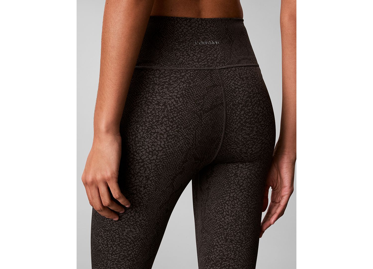 Women's Icon Sport 7/8 Snake-Print High-Rise Leggings