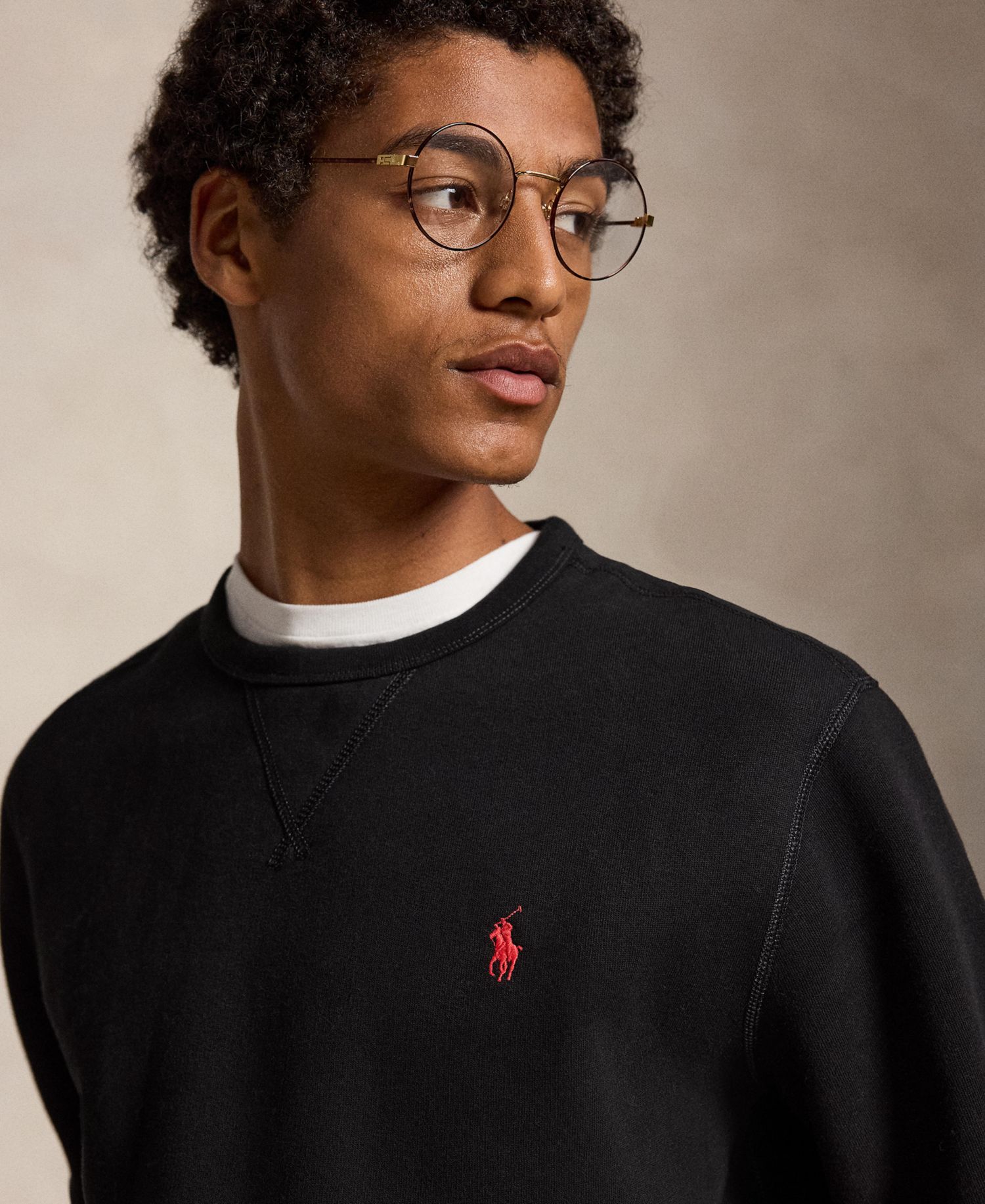 Мужская флисовая толстовка RL