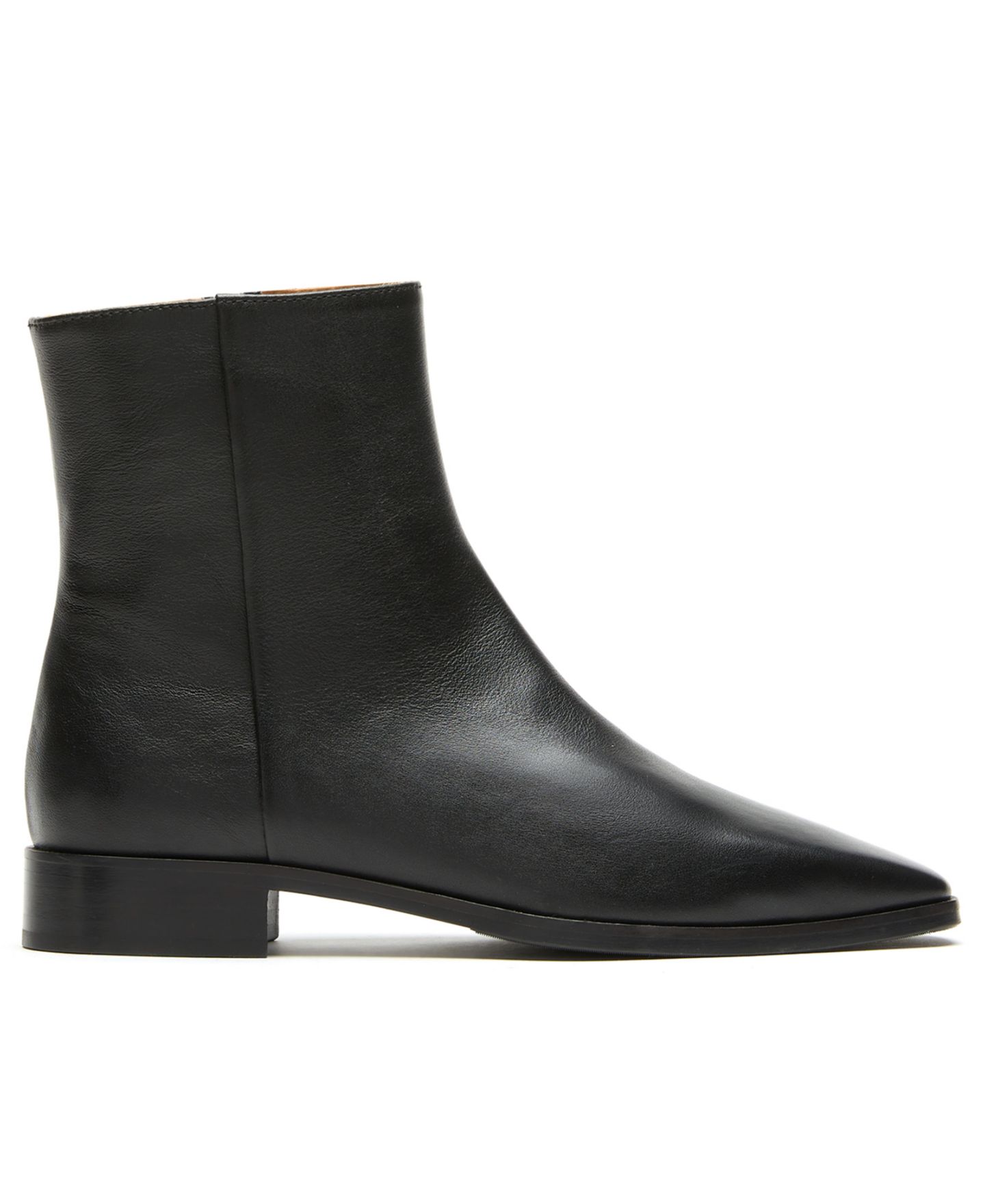 Женские ботинки La Canadienne Tundra City Dry Ankle Booties, цвет: Чёрный кожаный — фото 2