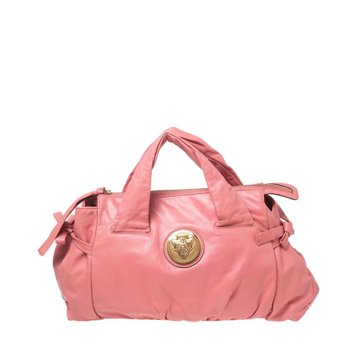 Pre-Owned Gucci Leather Satchel