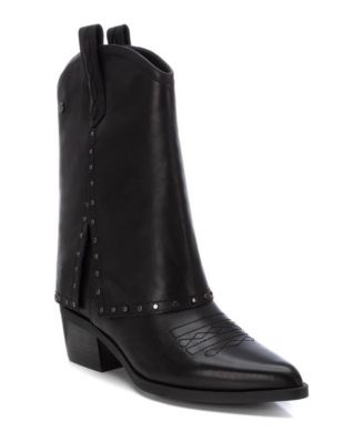 Women's Leather Italian Western Booties Carmela Collection
