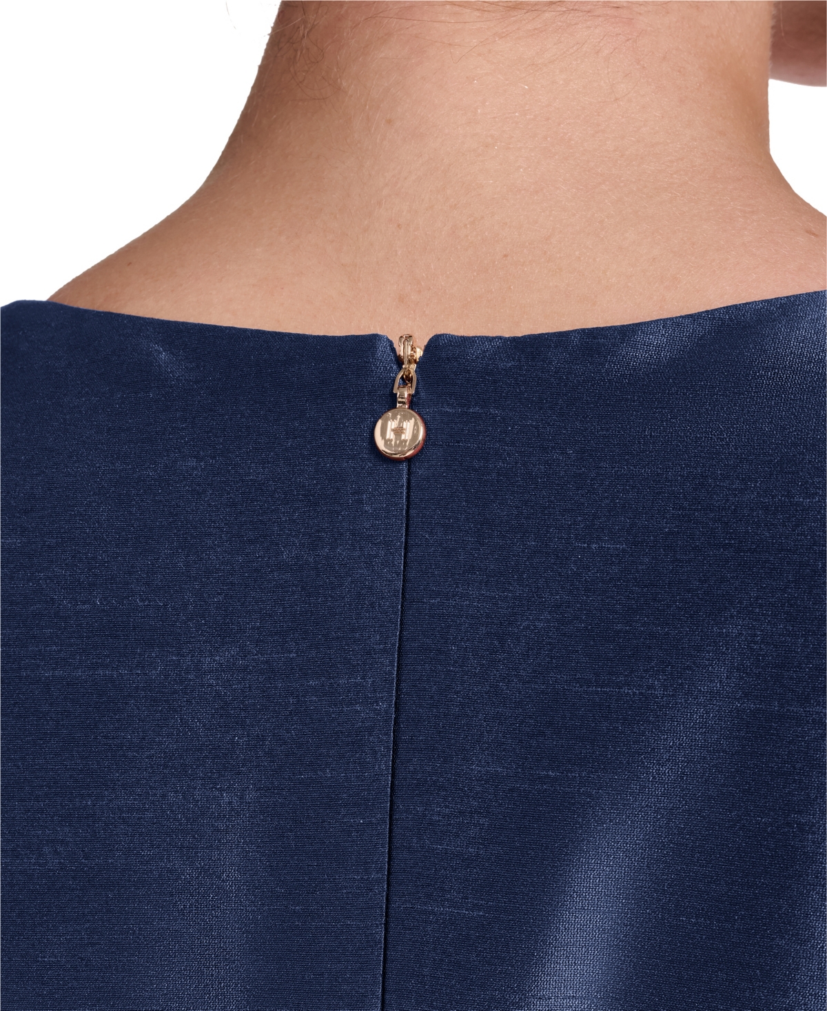 Halston Women's Halter-Neck Fit & Flare Midi Dress