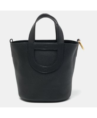 Noir Taurillon Clemence And Swift Leather In The Loop