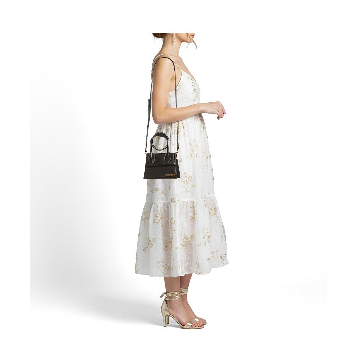 Pre-Owned Jacquemus Le Chiquito Noeud Women's Leather Top Handle Bag