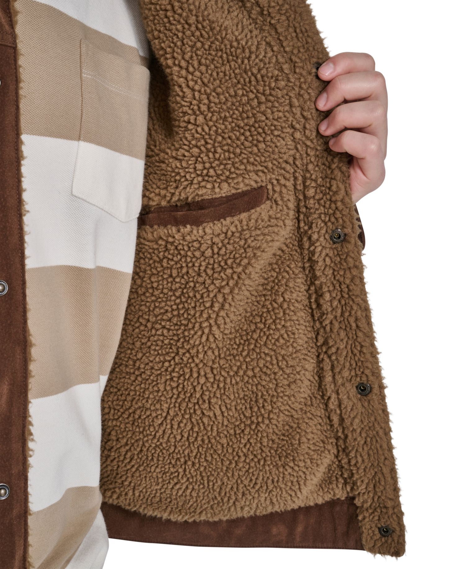 Men's Faux Shearling Rancher Jacket