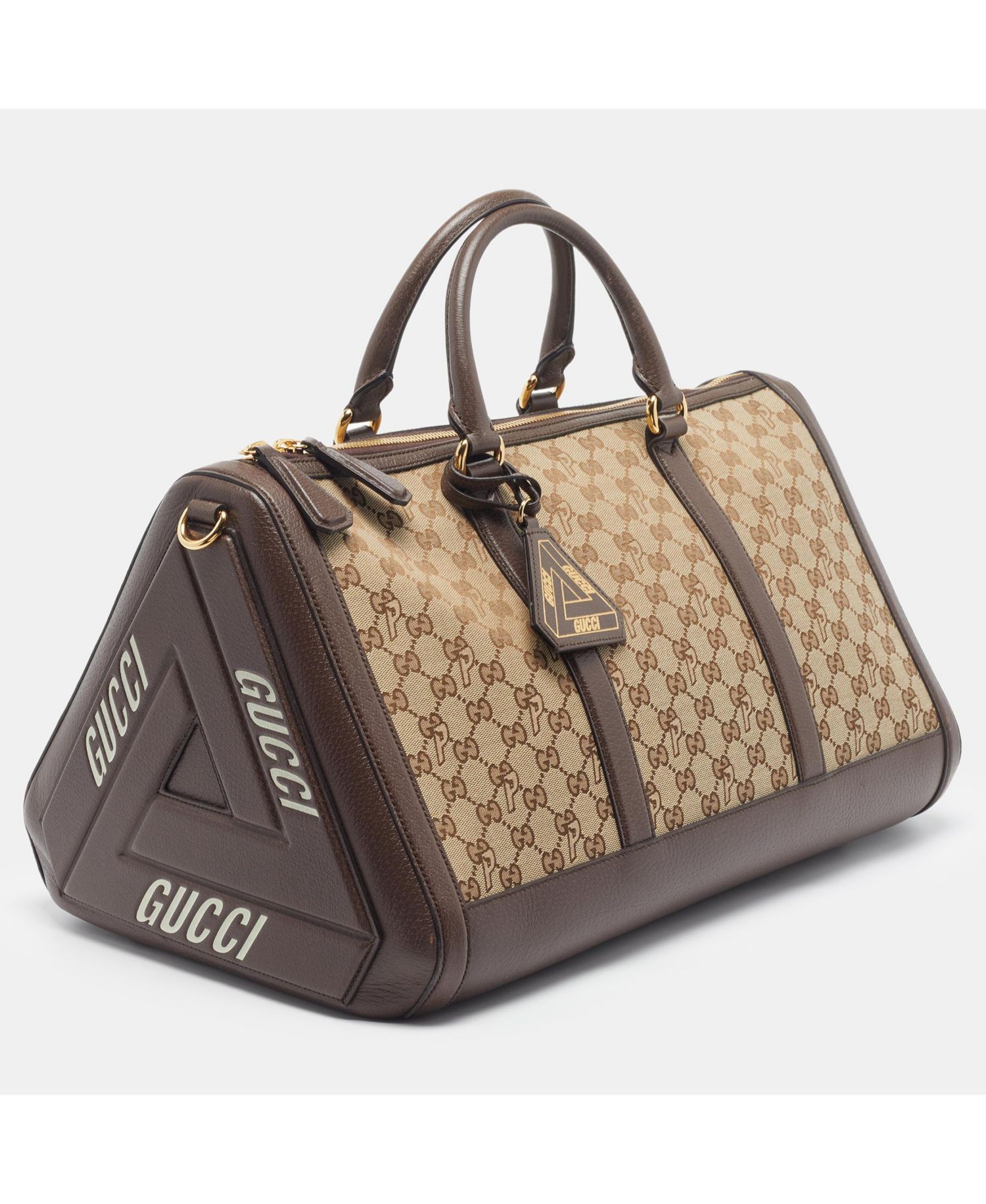 Bamboo Shopper Leather Tote