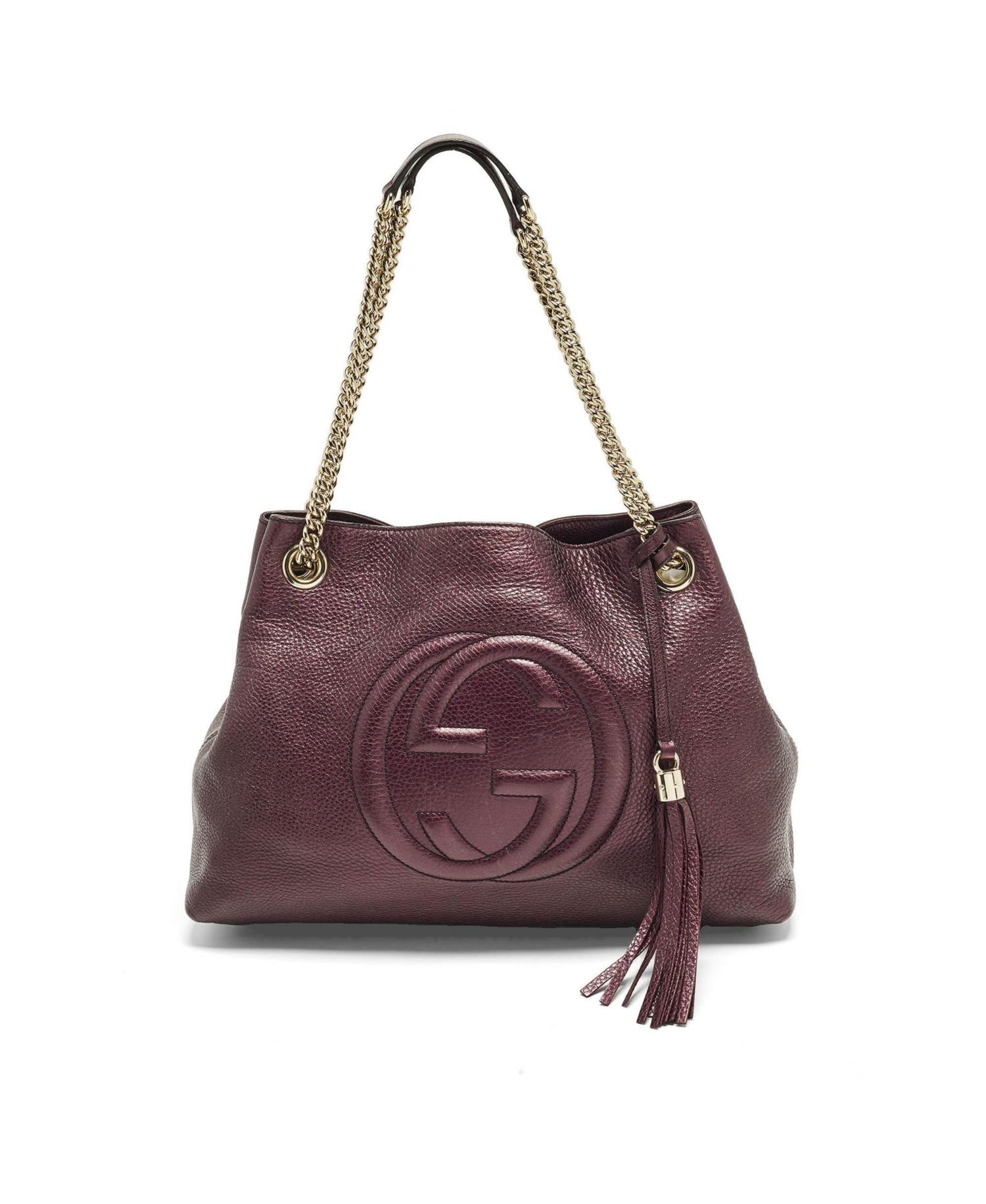 Bamboo Shopper Leather Tote