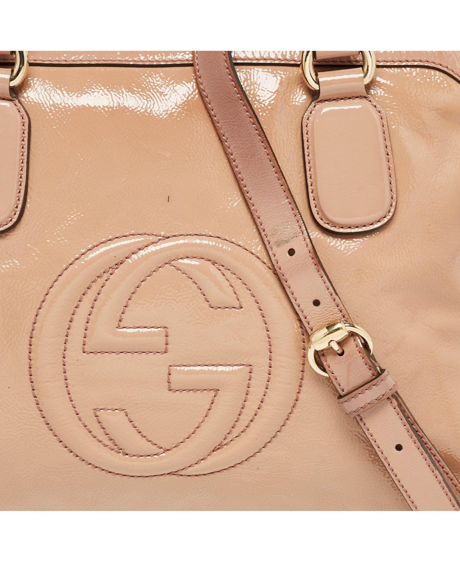 Bamboo Shopper Leather Tote