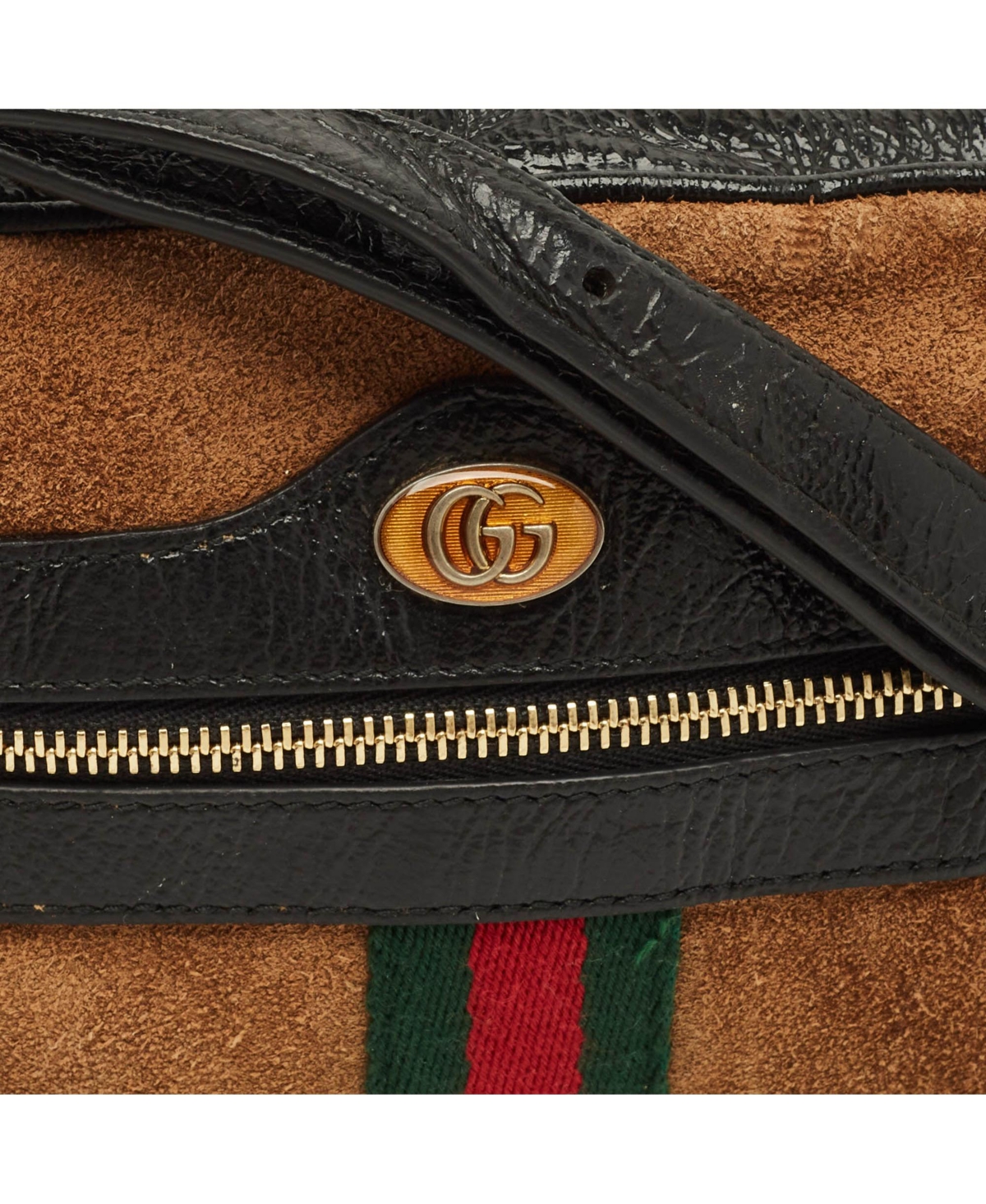 Pre-Owned Gucci Bamboo Shopper Leather Tote
