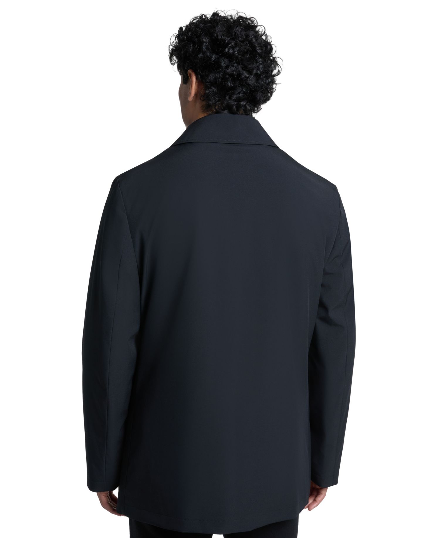 Men's Short Modern-Fit Rain Jacket