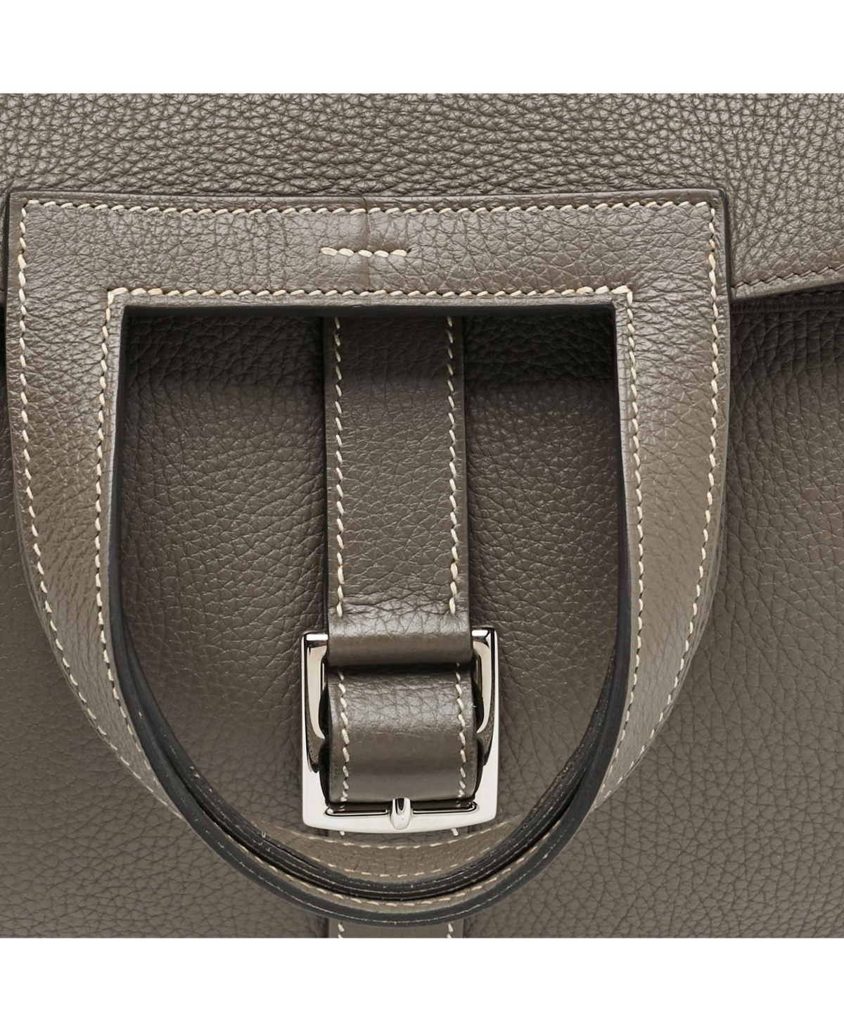 Pre-Owned Hermes Women's Saut Barenia Leather Shoulder Bag