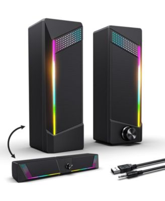 2-in-1 Gaming RGB Computer Speaker