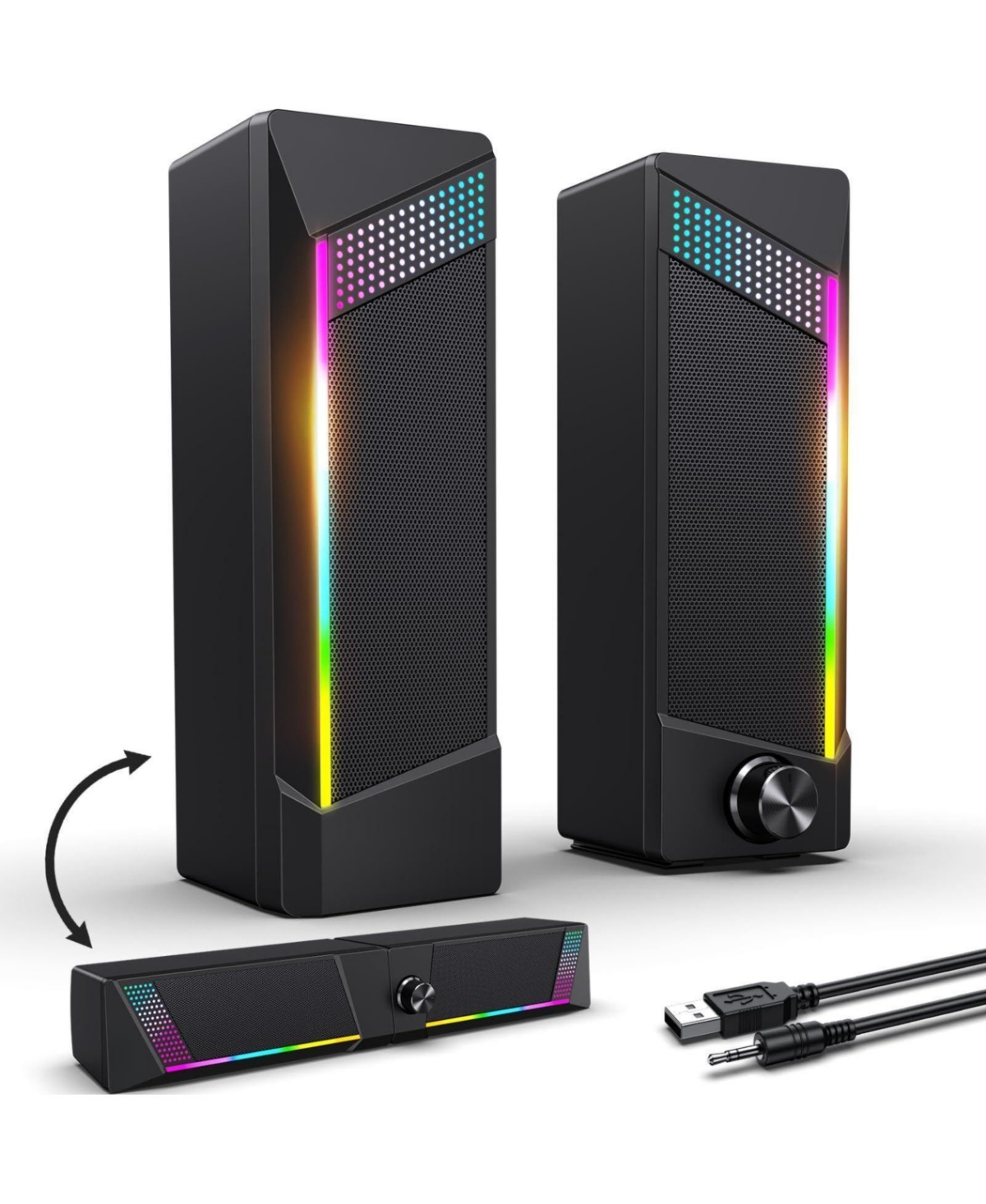 Lofree 2-in-1 Gaming Rgb Computer Speaker