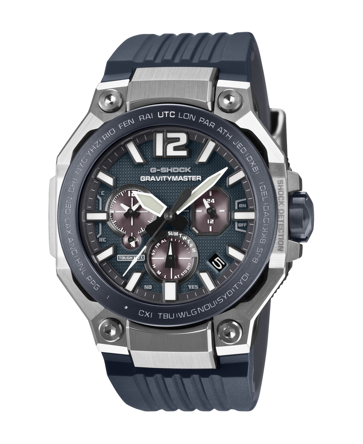 G-Shock Men's Black Soft Urethane Watch 49.6mm