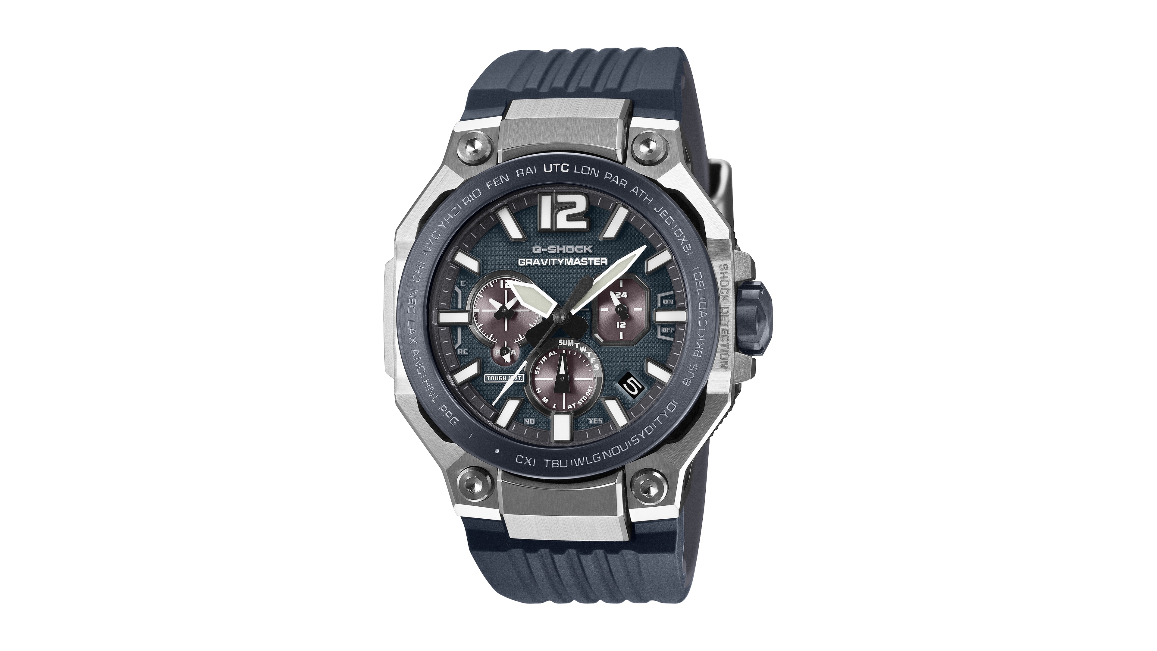 G-Shock Men's Black Soft Urethane Watch 49.6mm
