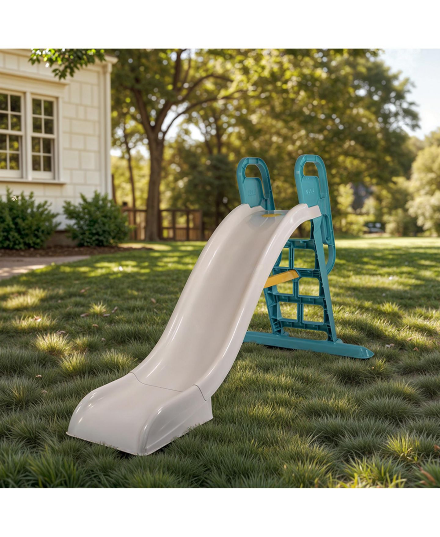 Детская игрушка Dolu Big Splash Slide for Indoor or Outdoor Use with Water Connection Feature, цвет: Белый — фото 7