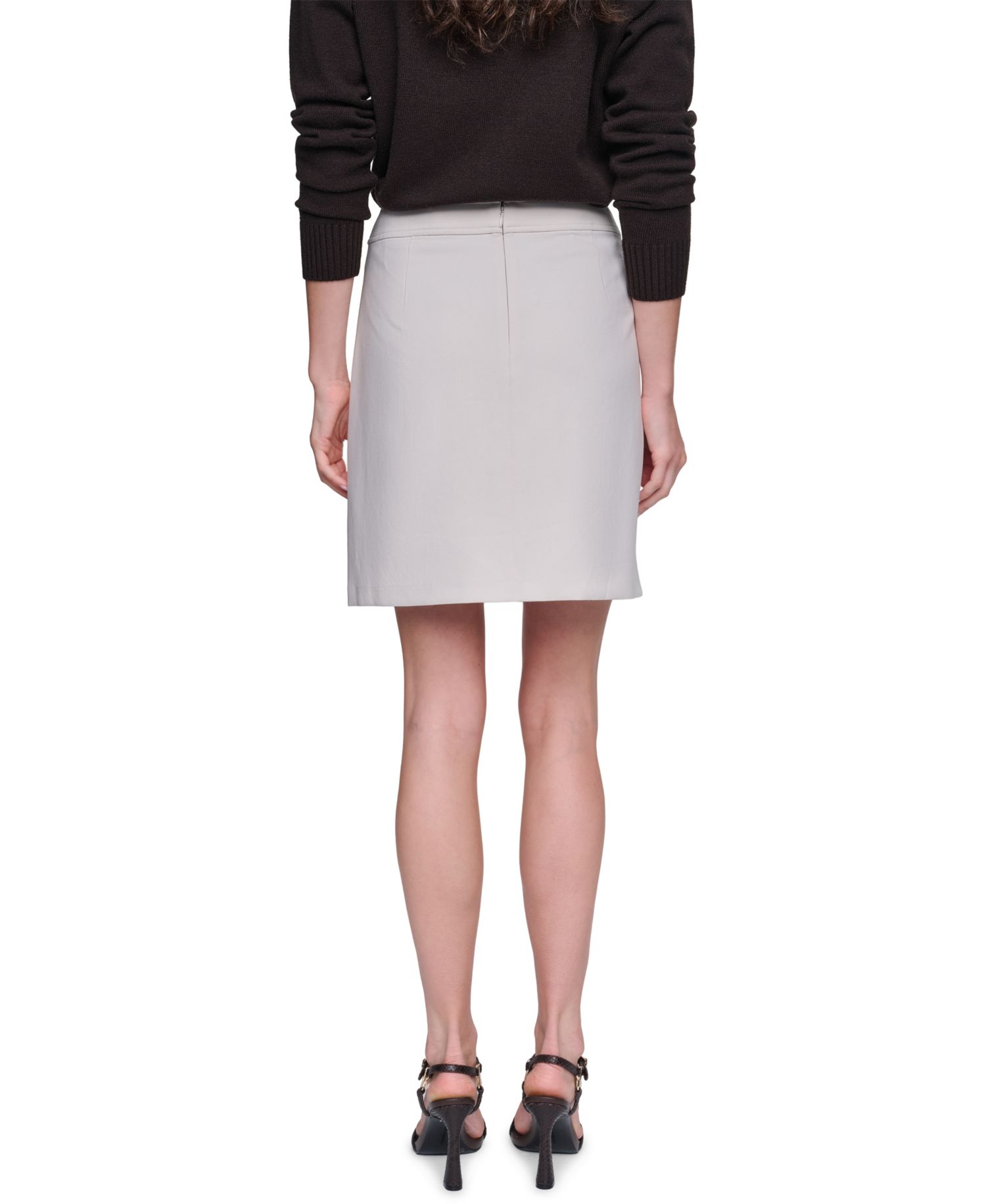 Petite Mini Pleated Skirt