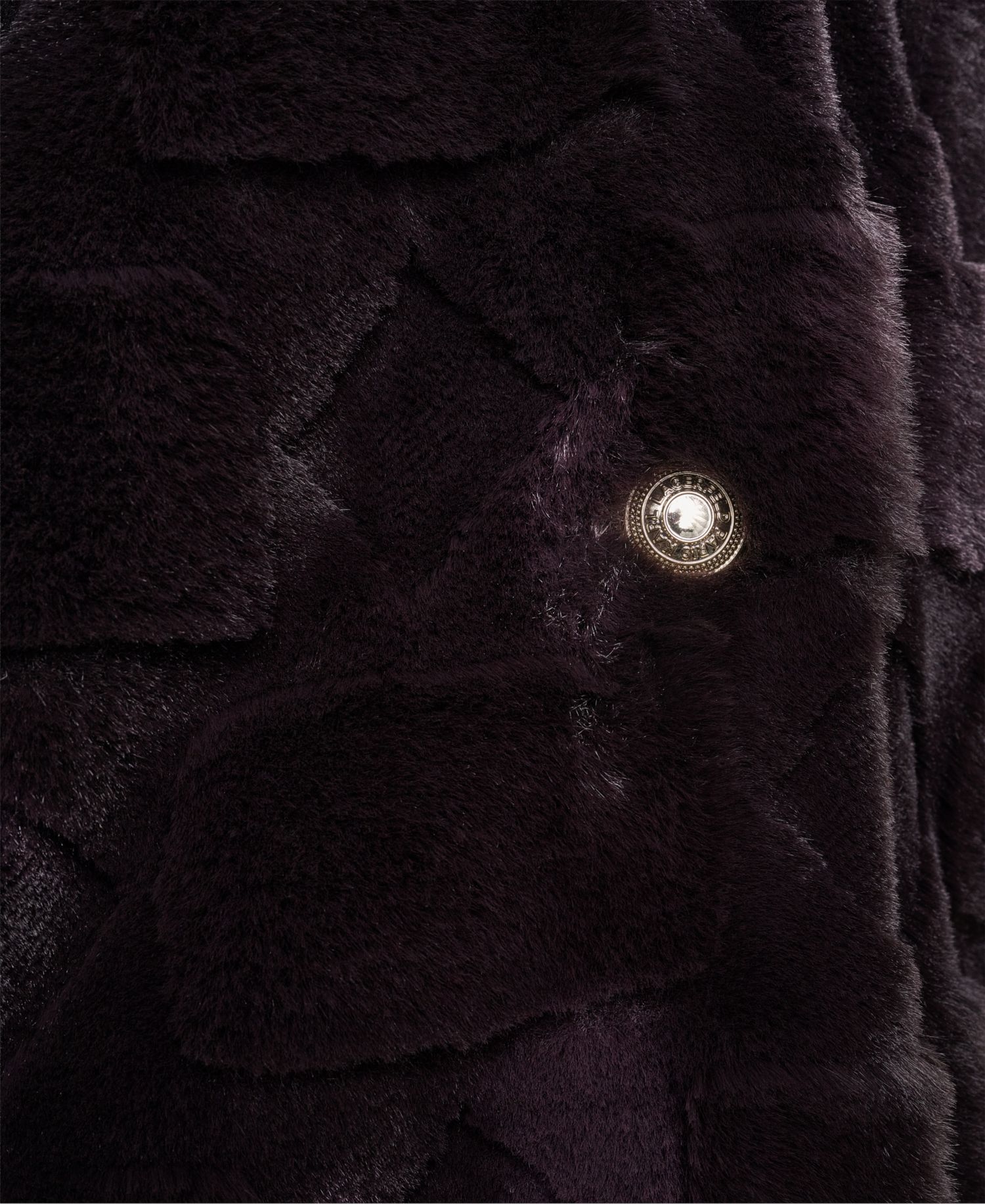 Women's Teddy Faux Fur Mid Length Coat